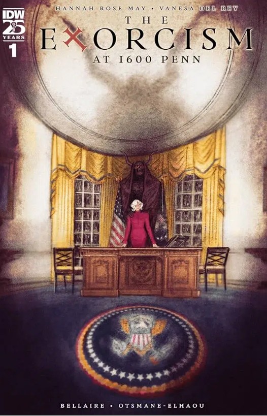 L'adaptation d'une histoire d’exorcisme à la Maison-Blanche est en route, avec la première femme présidente des Etats Unis.